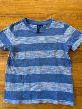 NWOT Janie and Jack Blue Striped T Shirt